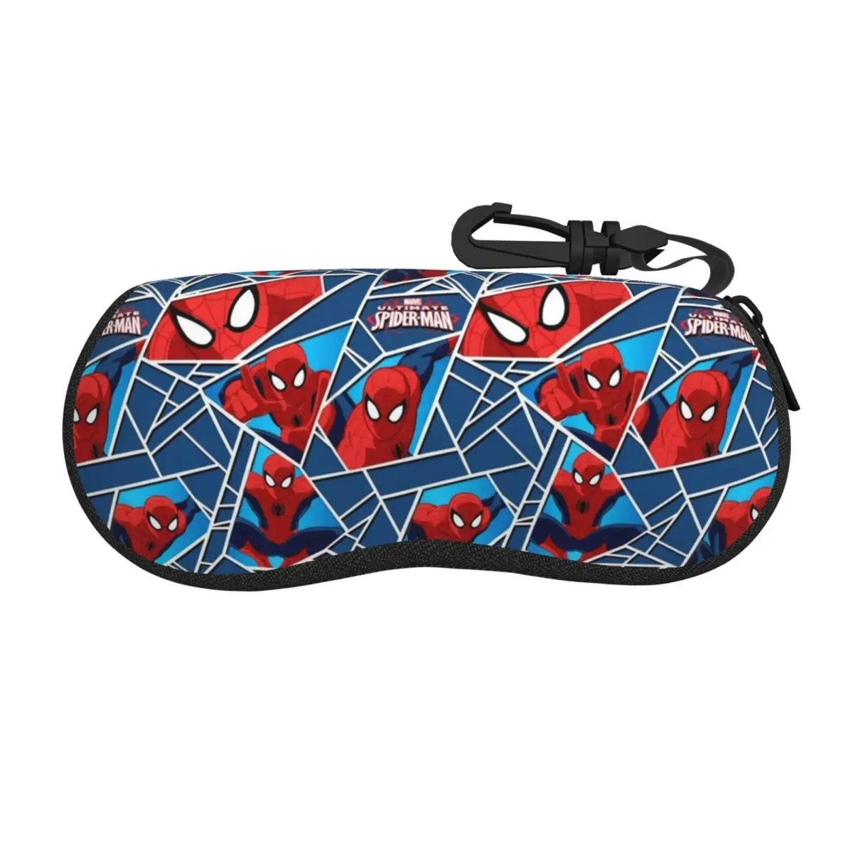 

Человек-паук мультфильм анимированный супергерой футляр для очков для мужчин и женщин мягкий защитный чехол для солнцезащитных очков