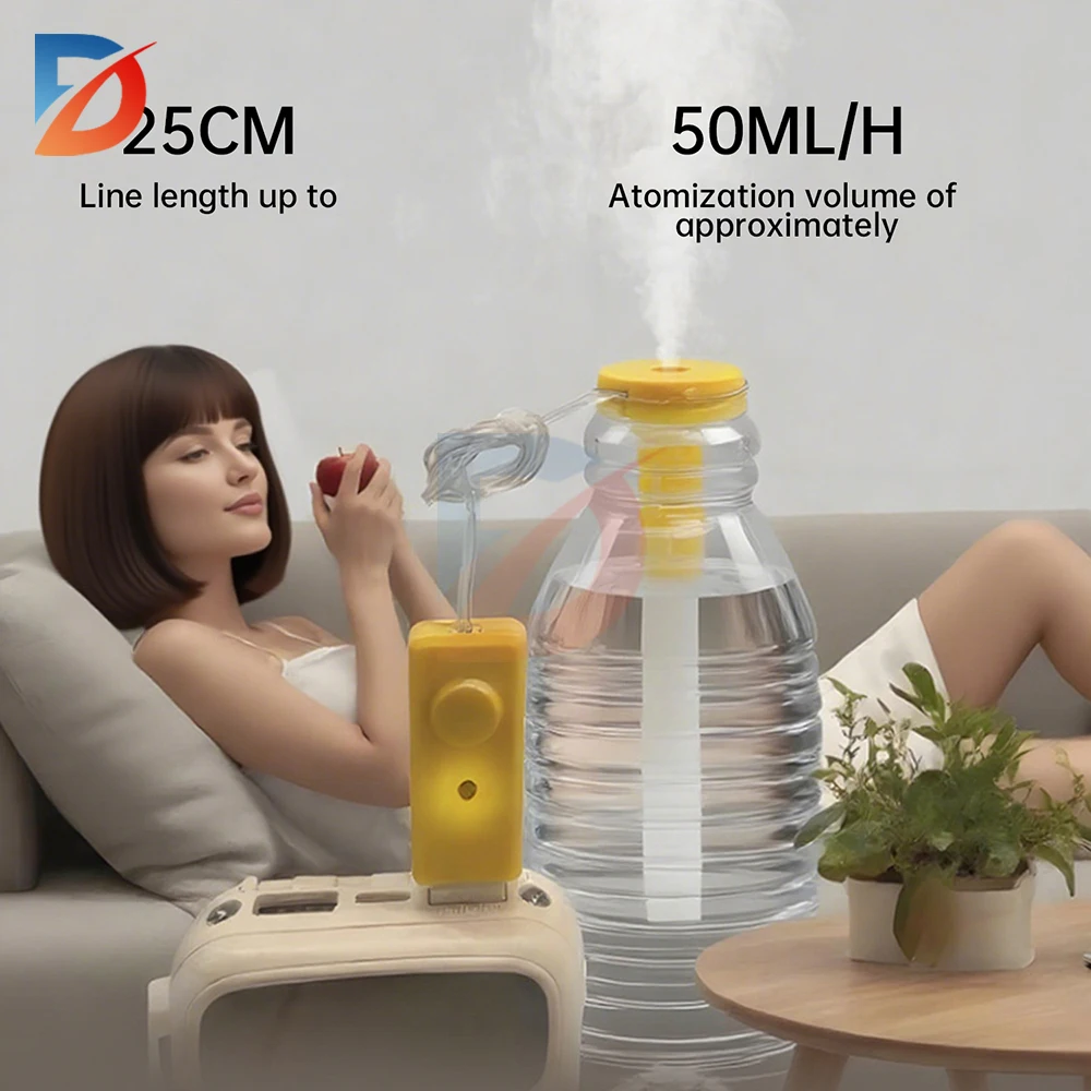 DC 5V Mini USB Humidifier Single Spray Humidification Module Ultrasonic Atomization Control Humidifier USB Interface