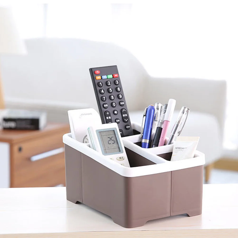 

Storage Box Desktop Organizer Abs Material Large Capacity Makeup Organizer Box For Kids Stationery Living Room
