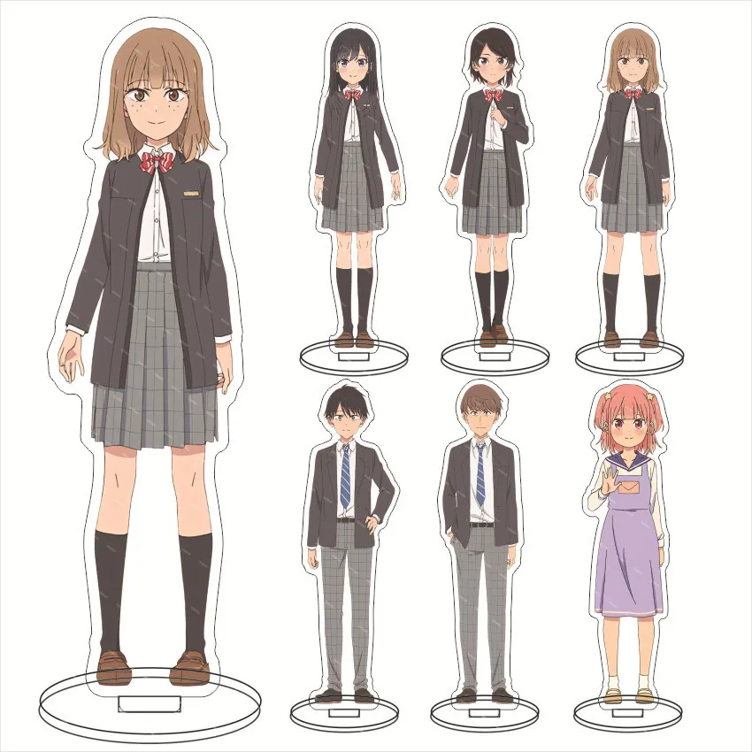 NEW Changing students GIJI-HAREM Nanakura Rin acrylic large stand display KEY CHAIN