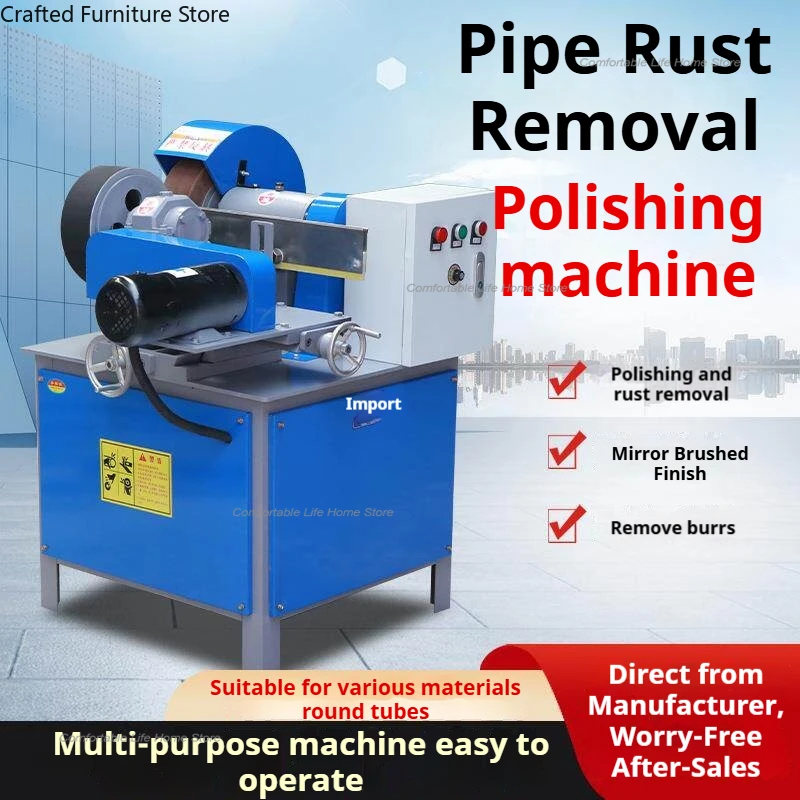Fully Automatic Polishing Machine Round Tube Polishing Machine Stainless Commercial Machinery Lucidatrice Industriale ZY60DMJ