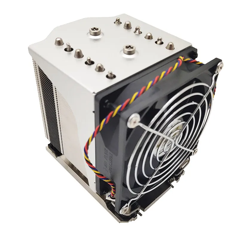 LGA4189 server radiator 4u air cooling heat dissipation leopard 6 heat pipe intel main board ultra micro 8380H