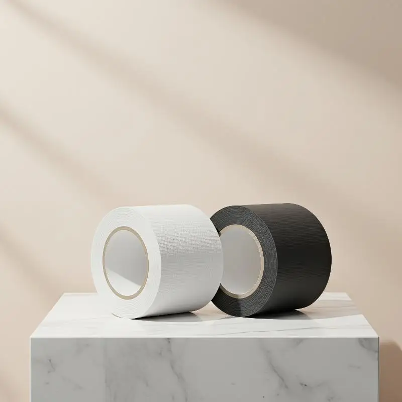 Thickened Waterproof AC Pipe Wrapping Tape White UV Resistant Sunscreen for Home AC Unit Pipe Sealing