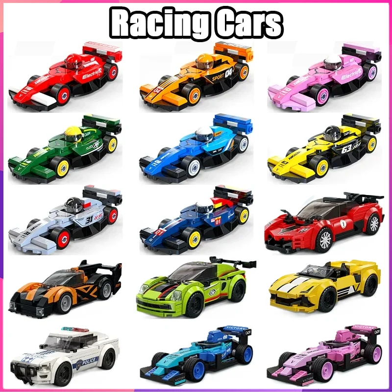 

Конструктор «Гоночный автомобиль»: мини-флот, настольное украшение, развивающая головоломка, сборная модель, игрушка, подарок на день рождения для детей