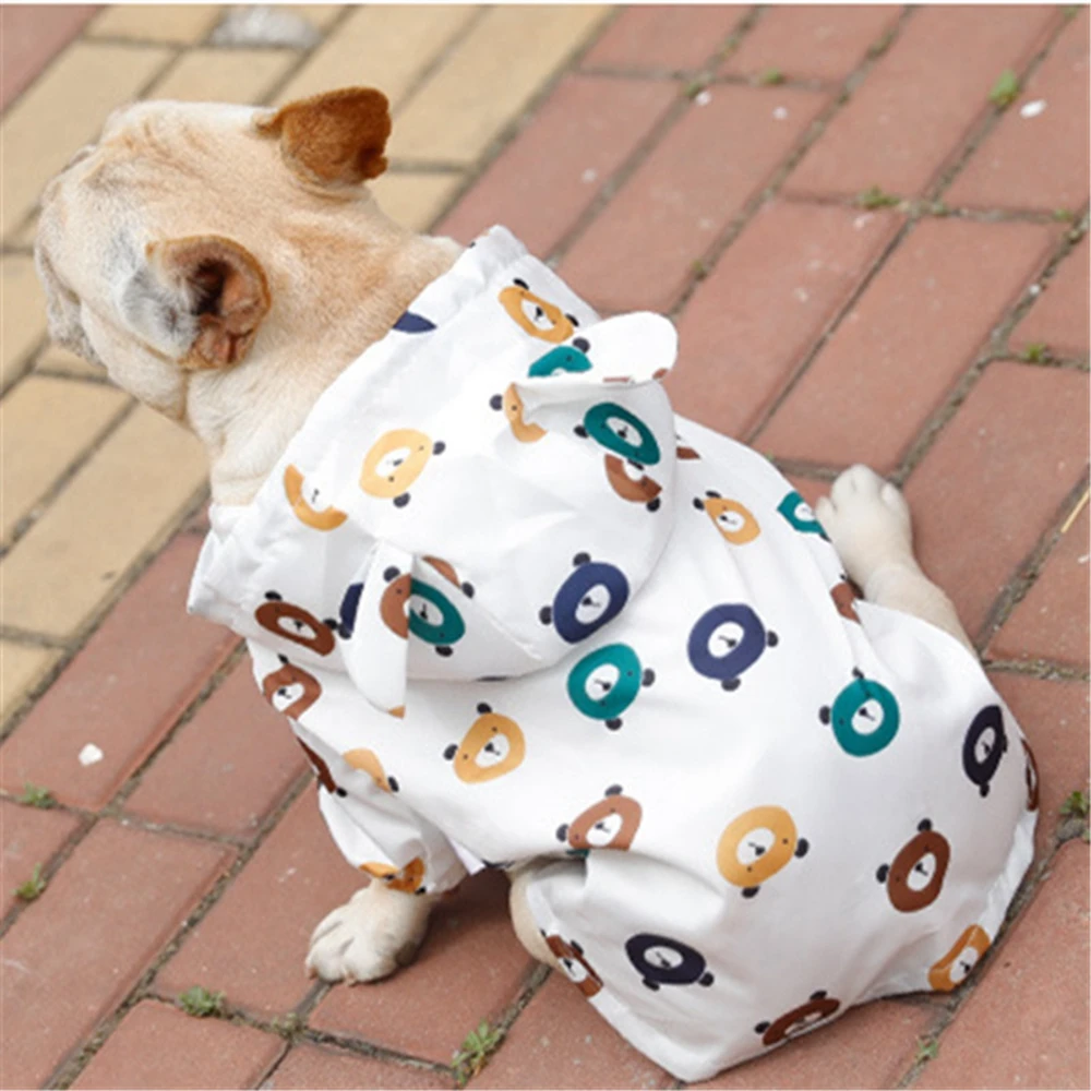 

Poodle Bichon French Bulldog Clothing Outdoor Puppy Coat Dog Clothes Dog Raincoat Pet Products Rain Jacket