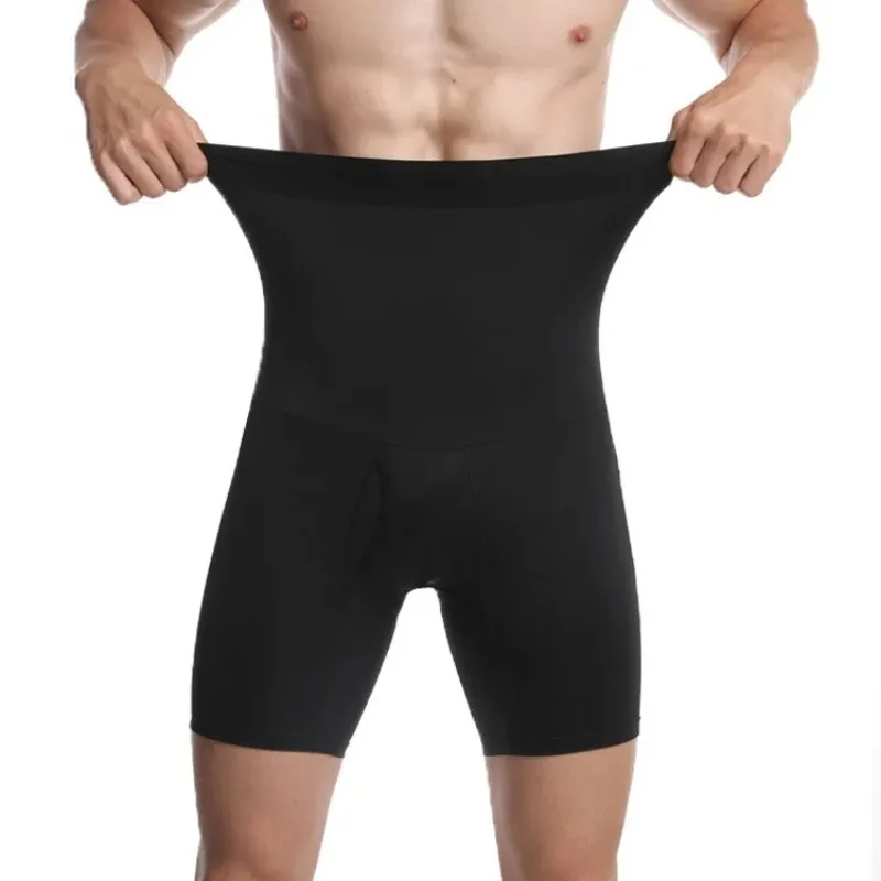

Men's Tummy Control Waist-shaping Shorts Tummy Control Waist-shaping Shorts Waist-lifting Leg-shaping Shorts Five-point Sports