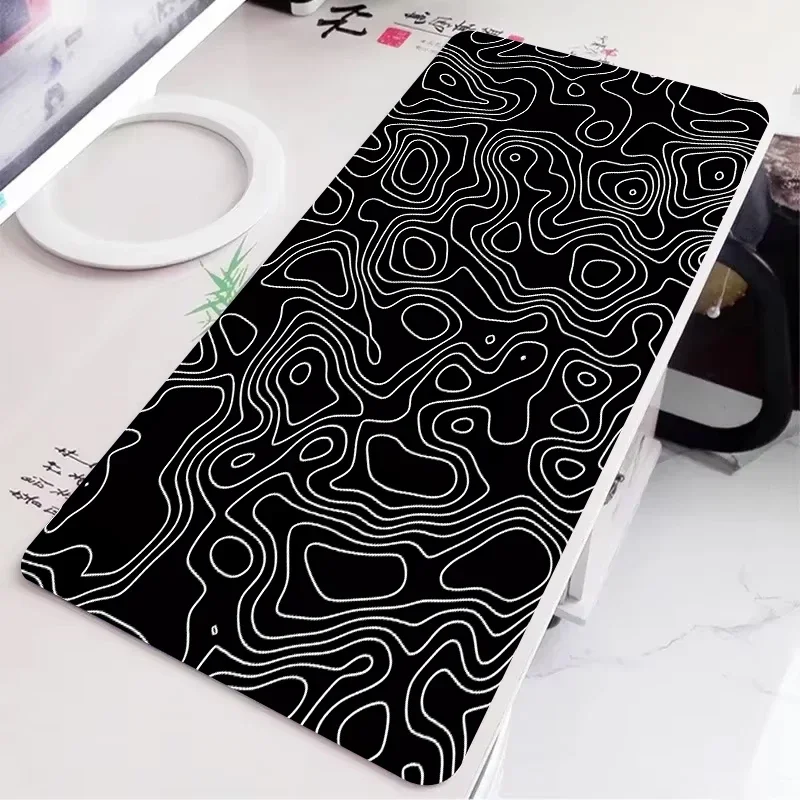Souris média texturée, 900x400 cm, style simple, pour gamer, accessoire pour clavier d'ordinateur portable et de bureau