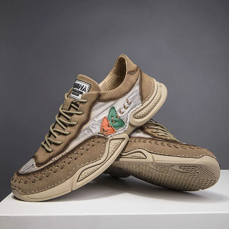 

Мужские кроссовки, износостойкие, мягкие и удобные, модные, нескользящие, на толстой подошве, повседневные кроссовки для мужчин.