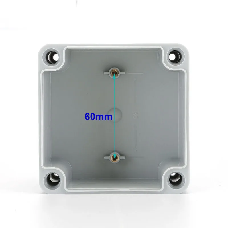 100 * 100 * 75mm Waterproof Junction Box Outdoor Electrical Wire Branch box ABS Plastic shell IP65 plastic Sealed Case AG1010