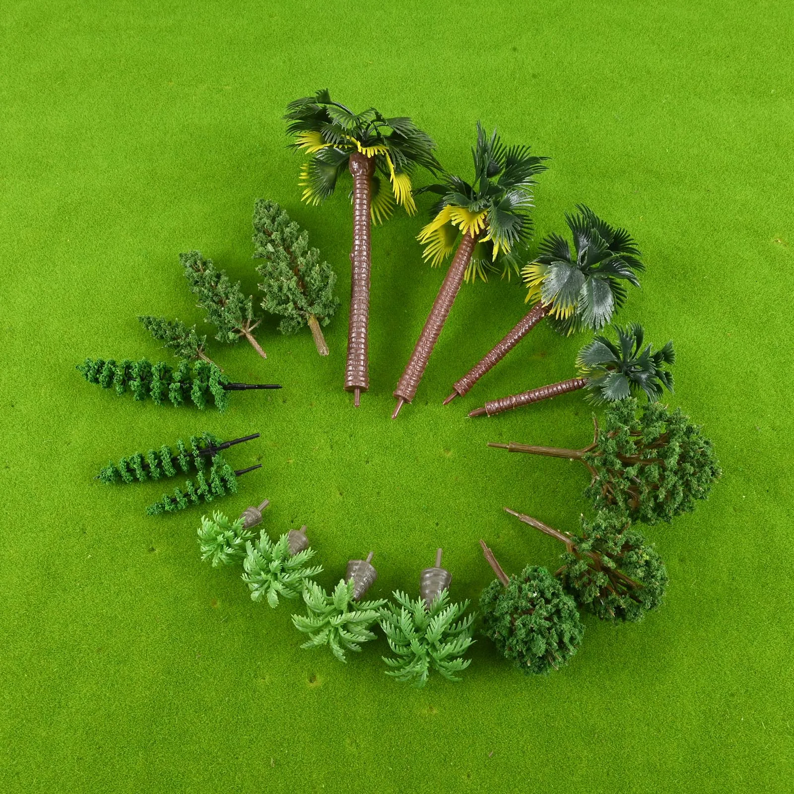 

28 шт. модель деревьев, смешанная модель с 1,4 унции, искусственный зеленый мох, декор, дерево, поезд, пейзаж, архитектура для рукоделия, здания