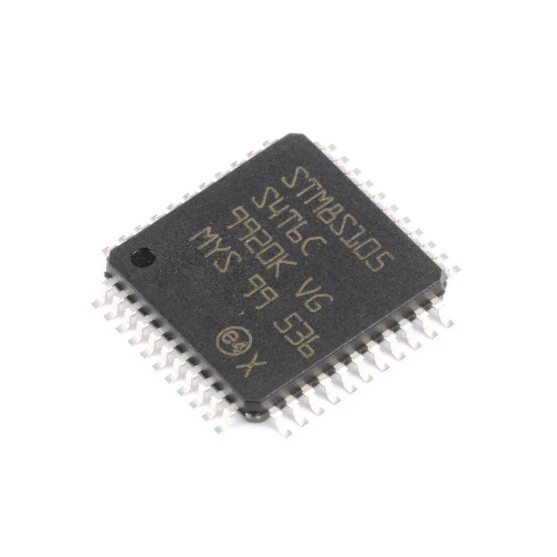 Original genuine STM8S105S4T6C LQFP-44 16MHz_16KB flash memory, 8-bit microcontroller MCU
