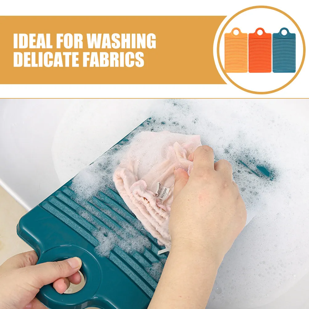 3Pcs Mini Washboards for Hand Washing Clothes Small Laundry Scrub Board Enhanced Friction Design for Efficient Cleaning