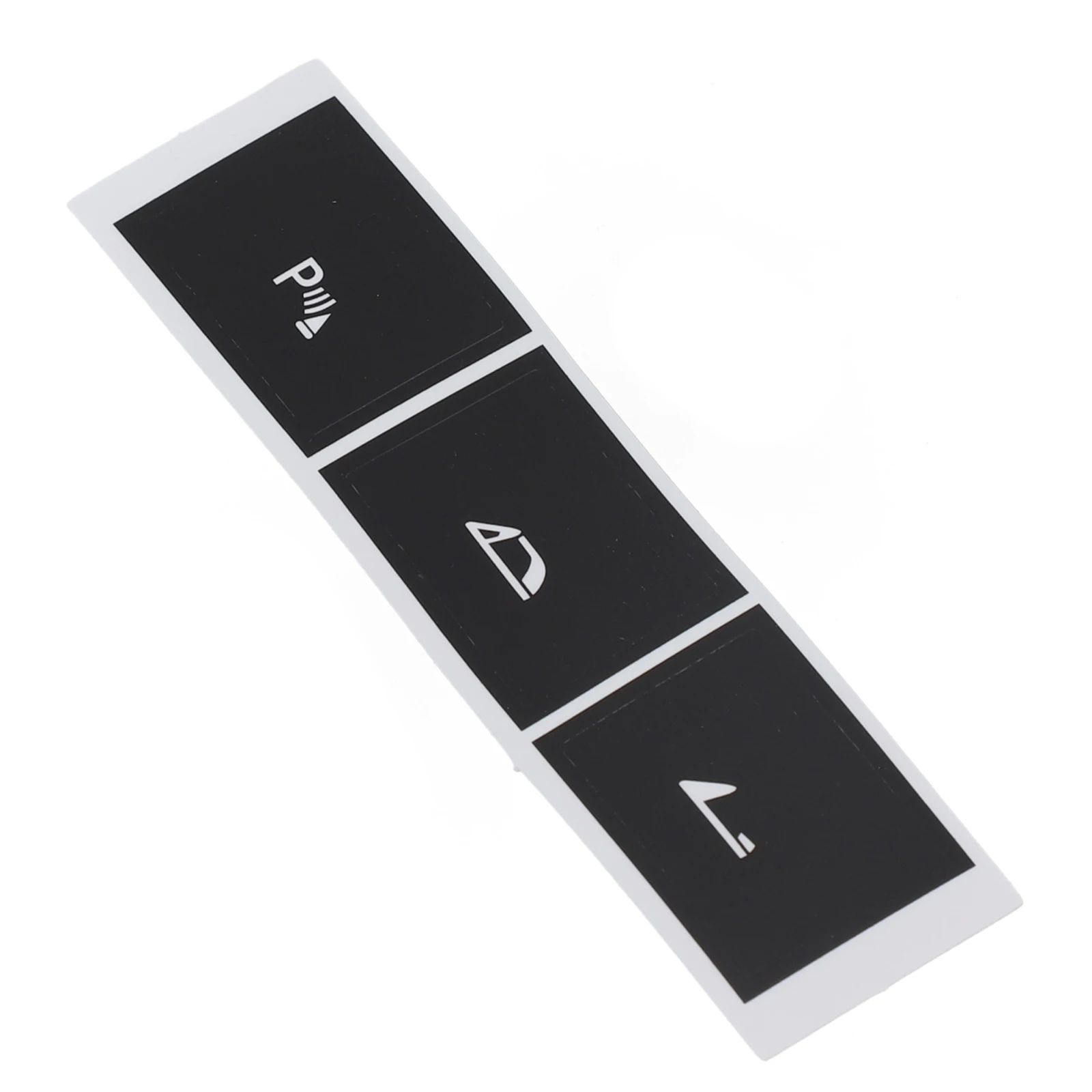 Vinyl Button Overlay Decal Sticker Kit Compatible with For BMW Z4 E89 2009 to 2016 Center Console Push Button Areas