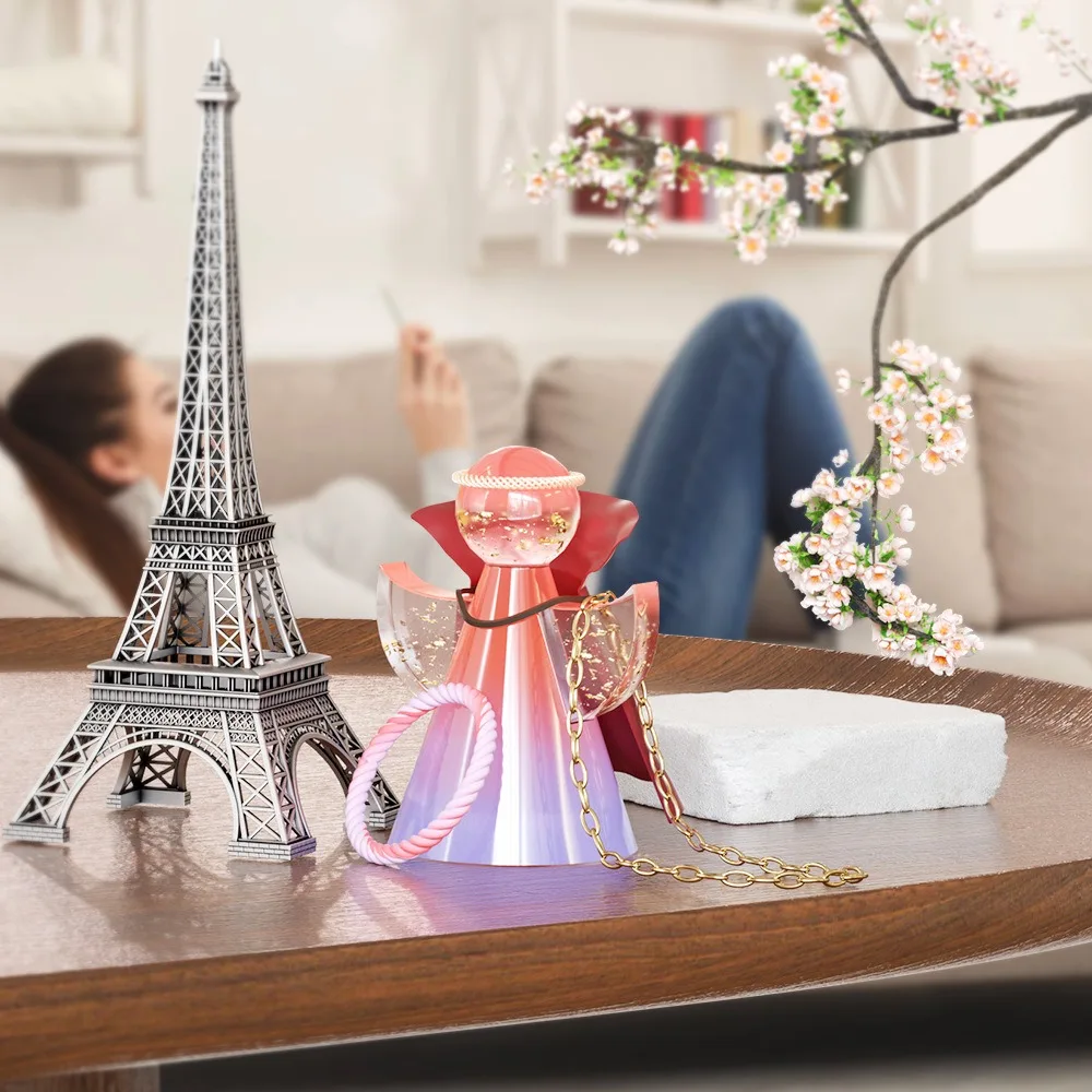 راتنج الايبوكسي ديي حجم الملاك 3D الجص ، شمعة رائحة ، قوالب السيليكون