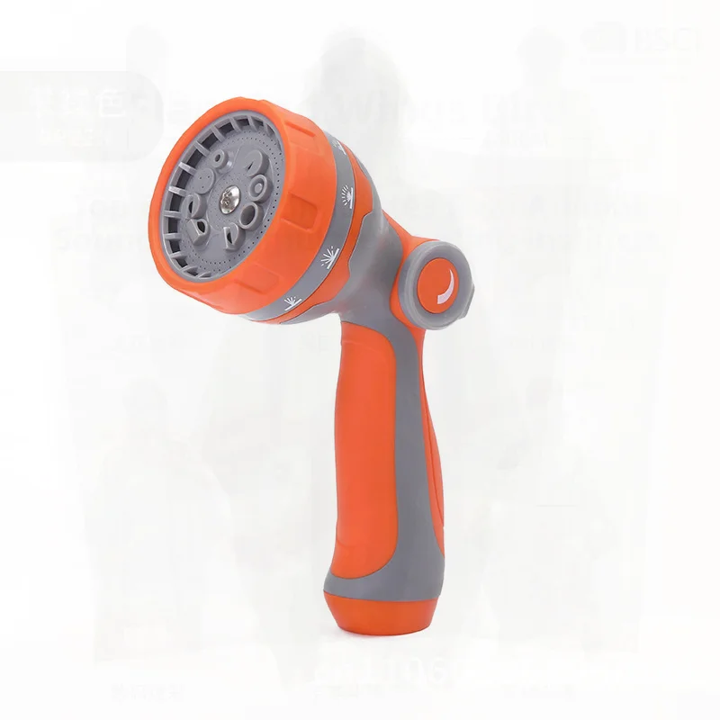 

High Pressure Water Gun European And American Style for Gardening Car Wash Multifunctional Nozzle Watering Head