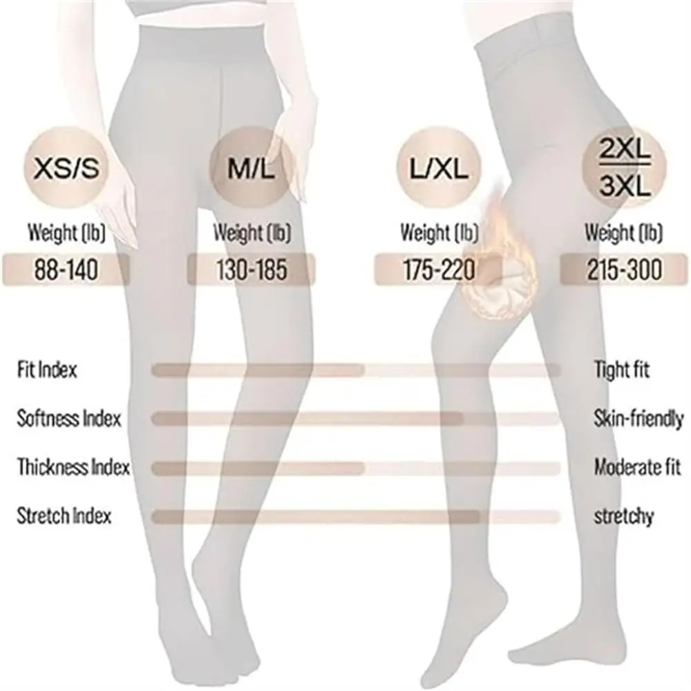 ضغط الفرقة ماجيك واحد التماس طماق واحد التماس تصميم انتزاع الخصر تشكيل طماق الصوف اصطف الصوف مبطن طماق النساء