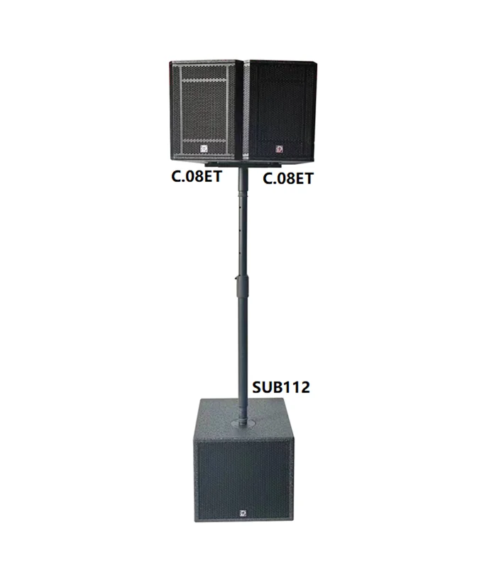 Professional Grade I.E.voice SUB112 ODM/OEM Multi-Purpose Plywood Metal 12-Inch Hi-Res Audio Ultra-Low Frequency Speaker For