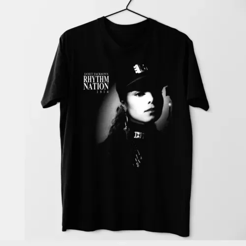 FREESHIP New Rare Janet Jackson Cotton Men S 5XL T Shirt 4D521 long or short sleeves