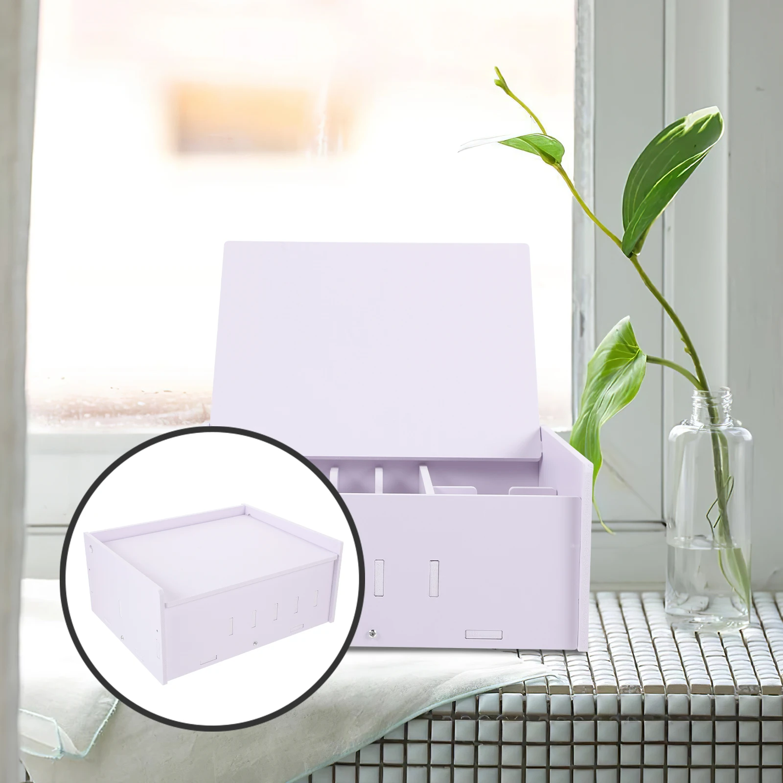 

Pvc Cash Storage Box Multi Grid Money Organizer Supermarket Coin Holder Sturdy Reusable Container For Bank Home Use Case Daily