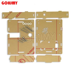 LCR-T4 Clear Acrylic LCR-T3 Case Shell Housing For LCR-T4 Transistor Tester ESR SCR/MOS LCR T4 Box