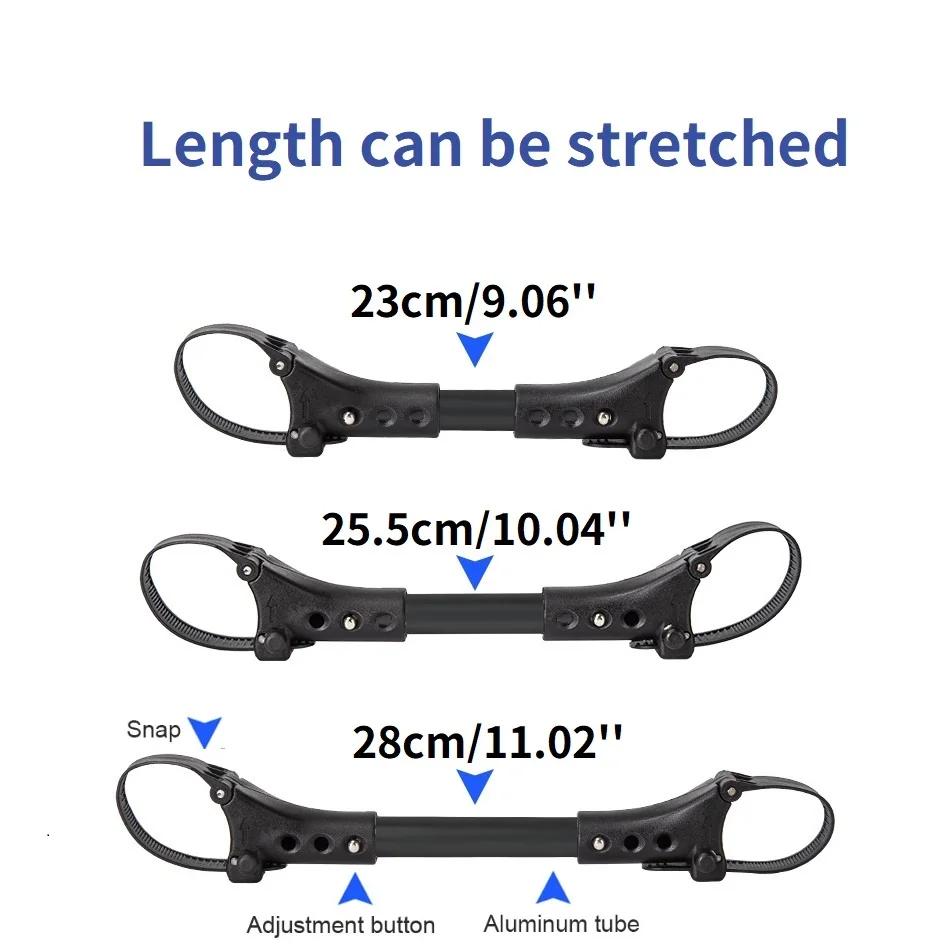 Twin Baby Stroller Connector złączki uniwersalne wózek dziecięcy bezpieczne paski regulowany Linker Hook Safety akcesoria dla wózków dziecięcych