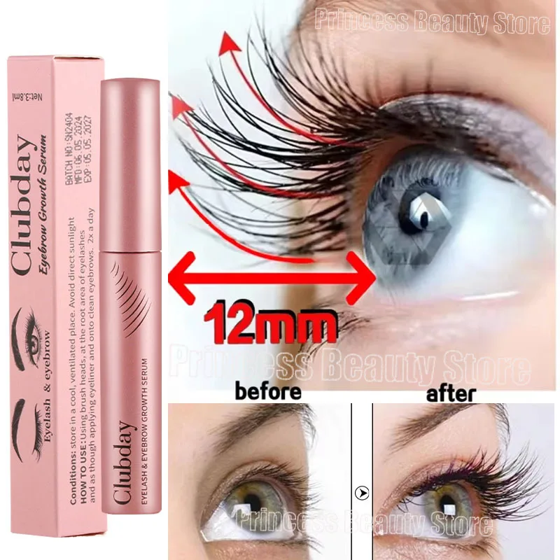 7 Days Fast Eyelash Growth Serum Eyelash Eyebrow Growth Strong Makeup Extension Treatment Eyelash Growth Thicken Care Products