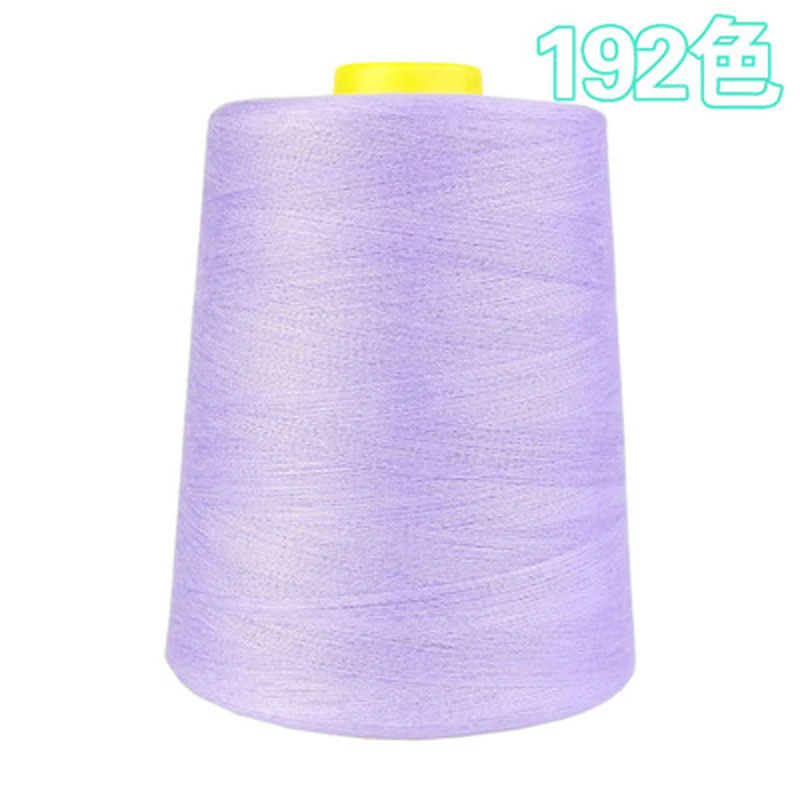 402 Sewing thread 8000 yards polyester black and white thread household high speed flat bed sewing machine thread large roll