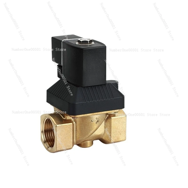 5281 Series 2 Way 2 Position Pneumatic Solenoid Valve   DC24V AC220V Brass Stainless Steel Body