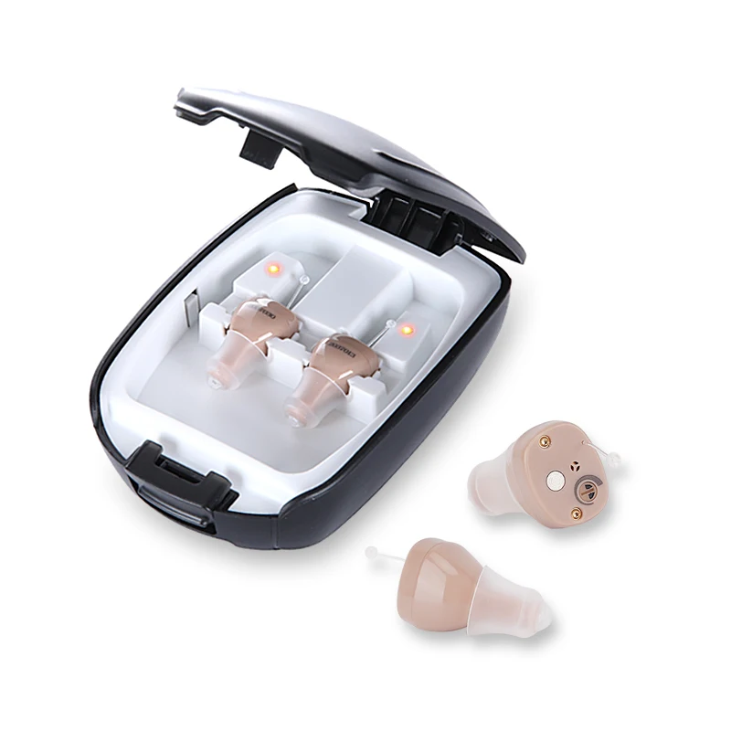 Appareil auditif numérique intelligent, amplificateur de son rechargeable, aides auditives sans fil pour personnes âgées, appareil auditif réglable_voghion.com