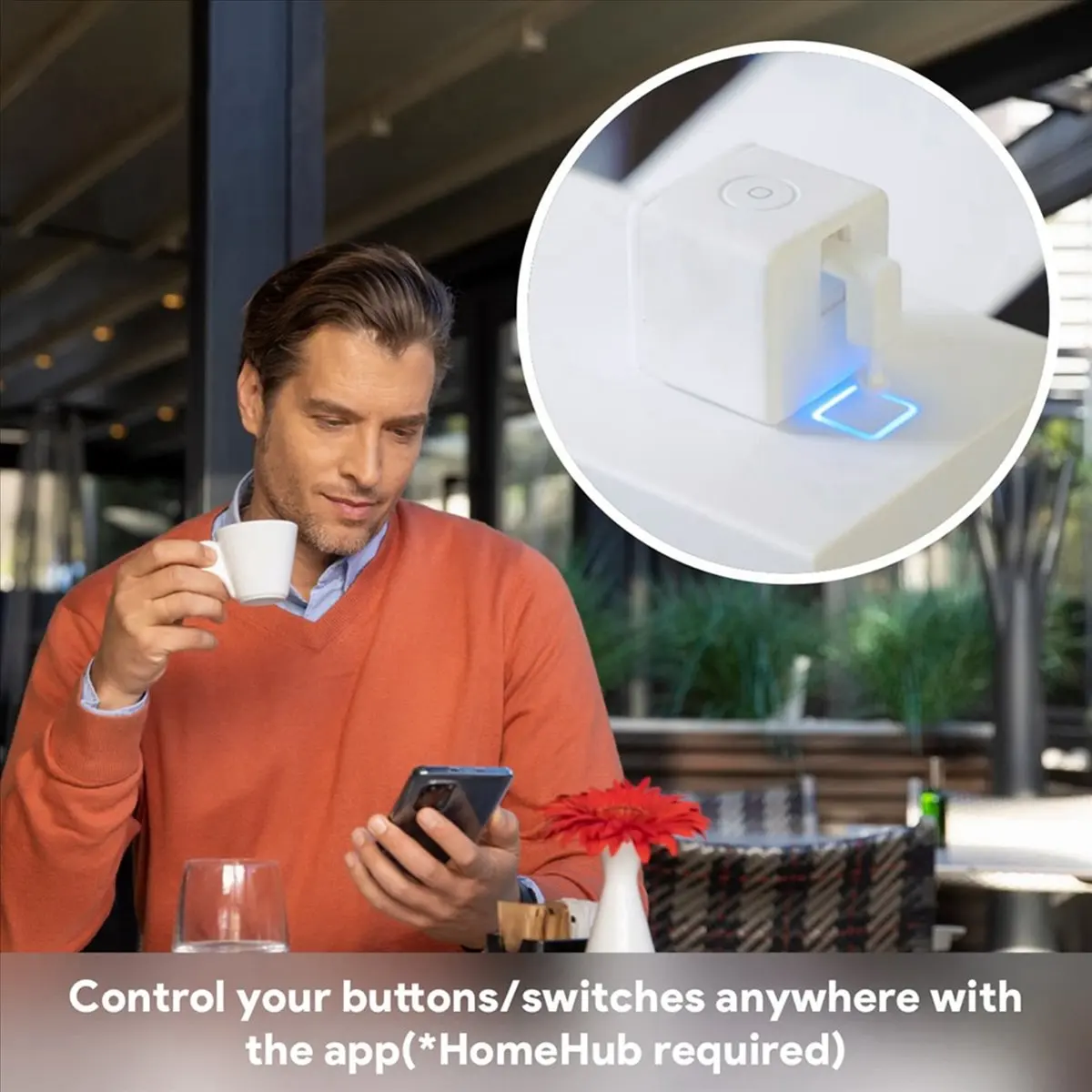 

【HOT)A09R】 2X Graffiti Zigbee Finger Robot Automatic Remote Timed Voice Control Smart Home Thumb Remote Control with Robotic Arm