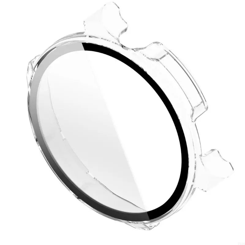 Tonton Cover Shell Screen Protector Tempered Glass Film Untuk Balance 2 Scratchproof Case Smartwatch Film Dustproof Case 193a