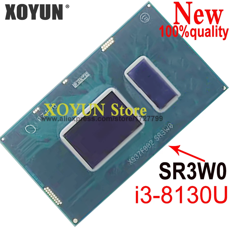 

100% New i3-8130U SR3W0 i3 8130U BGA Chipset