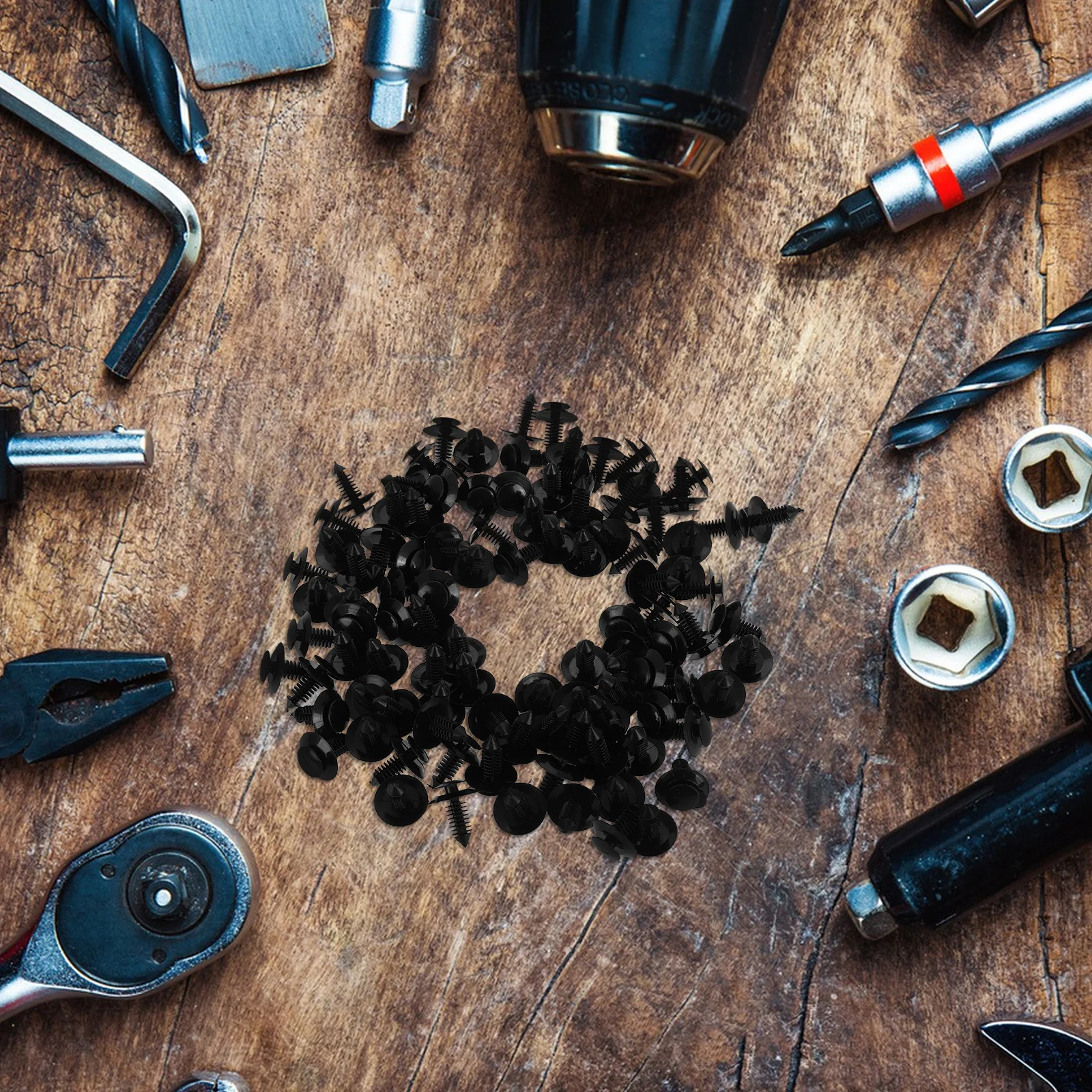 

100Pcs Door Panel Clips Automotive Fasteners Set for Car Interior Trim Panel Retainers Heavy Duty Plastic Clips Easy Install