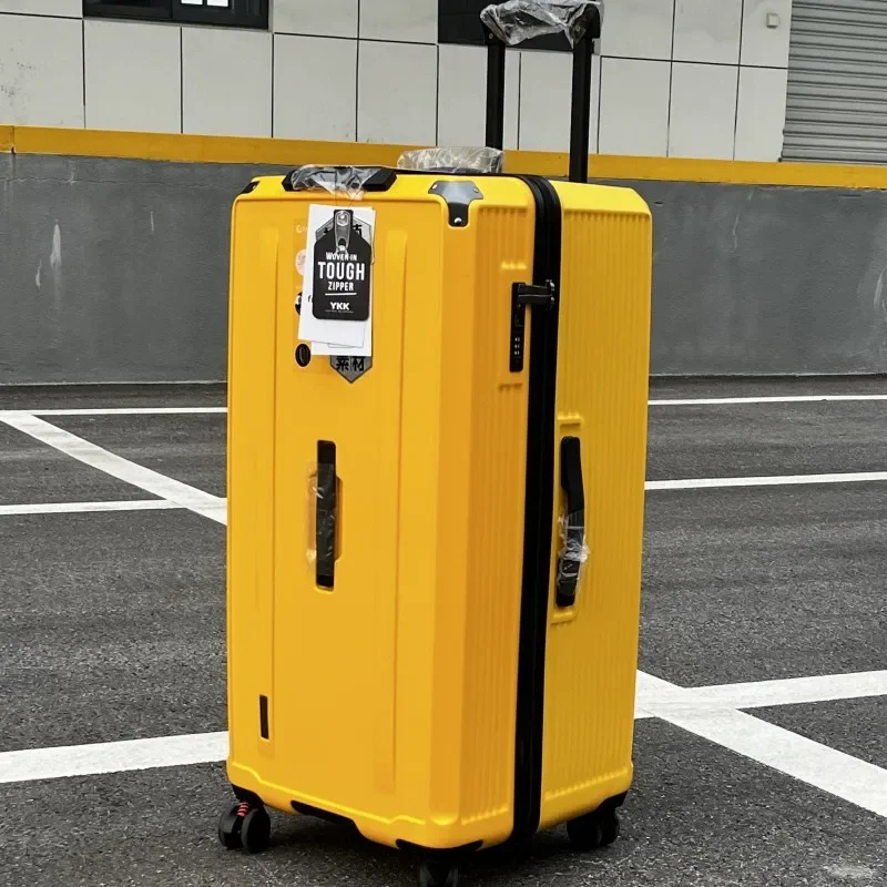 Large Capacity Suitcase Five Wheels Antibacterial Material Rolling Luggage Password Big Size Travel Suitcase