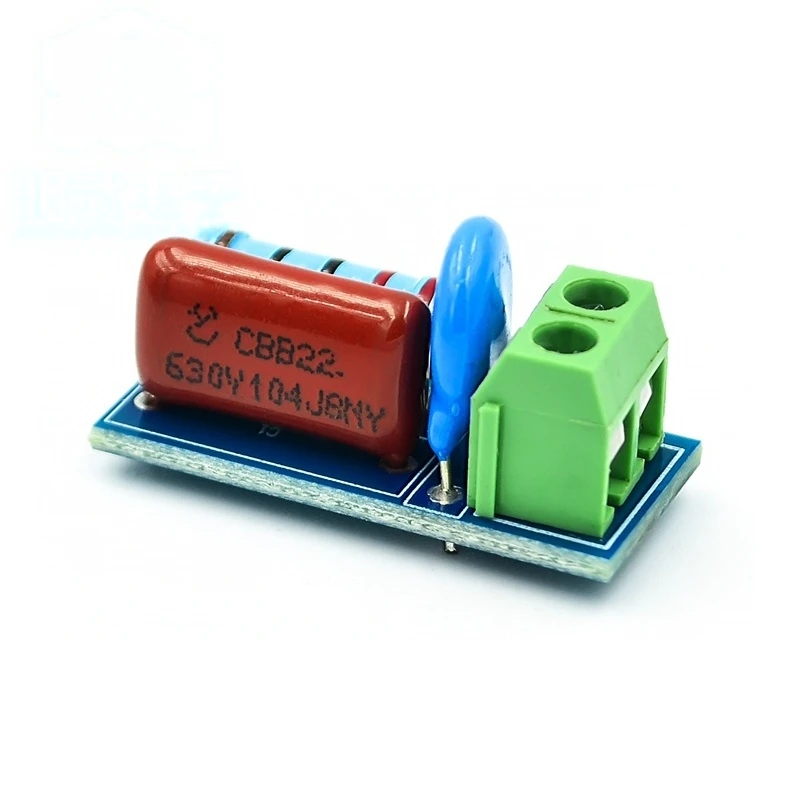 RC absorption circuit module, relay contact protection circuit/electromagnetic interference suppression module
