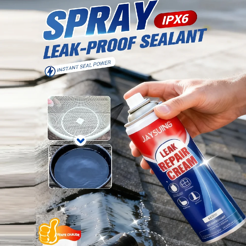 Spray de mastic étanche pour réparation des fuites, 100ml, liaison Super forte, outil de réparation de joints ménagers, crème de scellage, liquide de revêtement