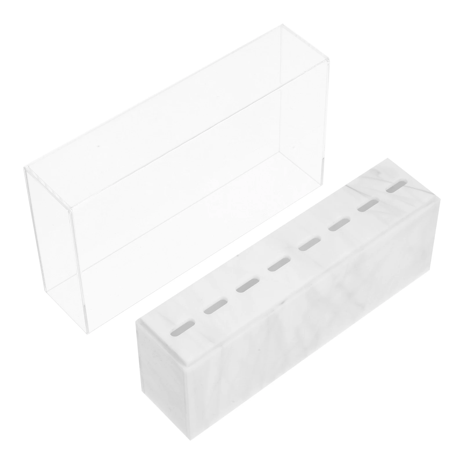 Tweezers Display Rack Acrylic Shelf Durable Storage Makeup Lash Eyelash Beauty Salon Table Teaching Practical Holder