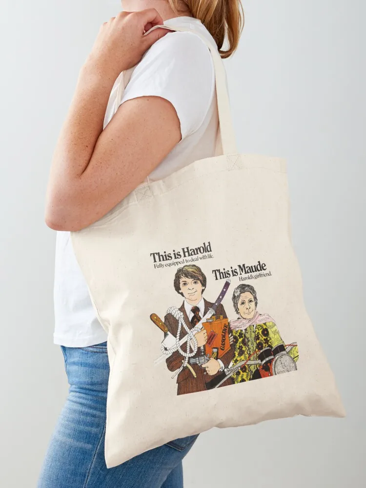 This is Harold & This is Maude Tote Bag tote women bags for women screen custom canvas Canvas