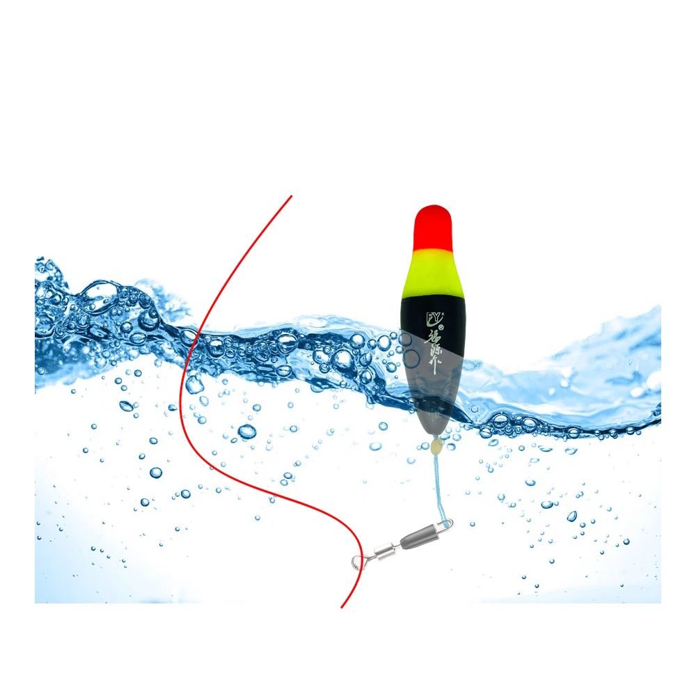 1pc Stream Fishing Float Nipple Float Luoyang Ball Drift Foam Float Pot Belly Fish Float Slippery