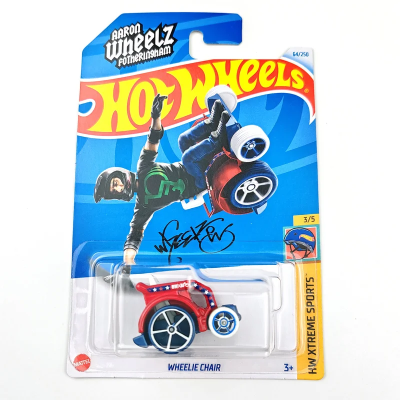 2024-64 Hot Wheels Cars WHEELIE CHAIR 1/64 Metal Die-cast Model Collection Toy Vehicles