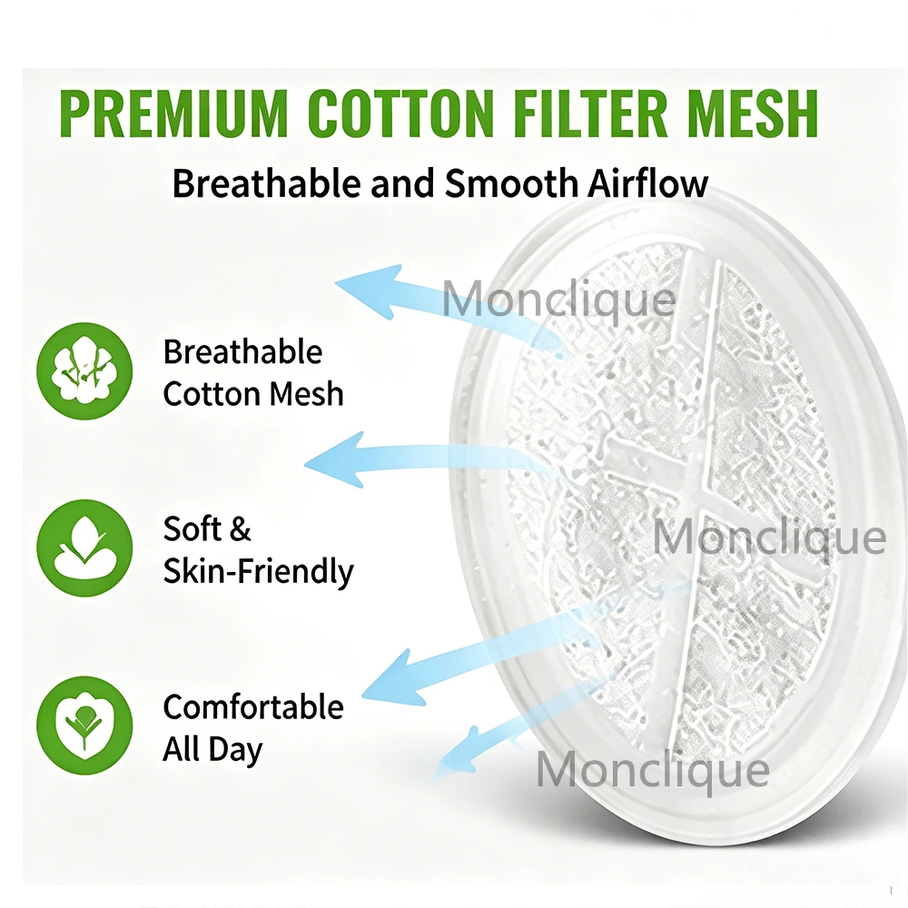 20/10PCS Invisible Disposable Nose Filters Multiple Sizes Nasal Plugs Dust Allergy Smog Control Outdoor Daily Use Nose Plug