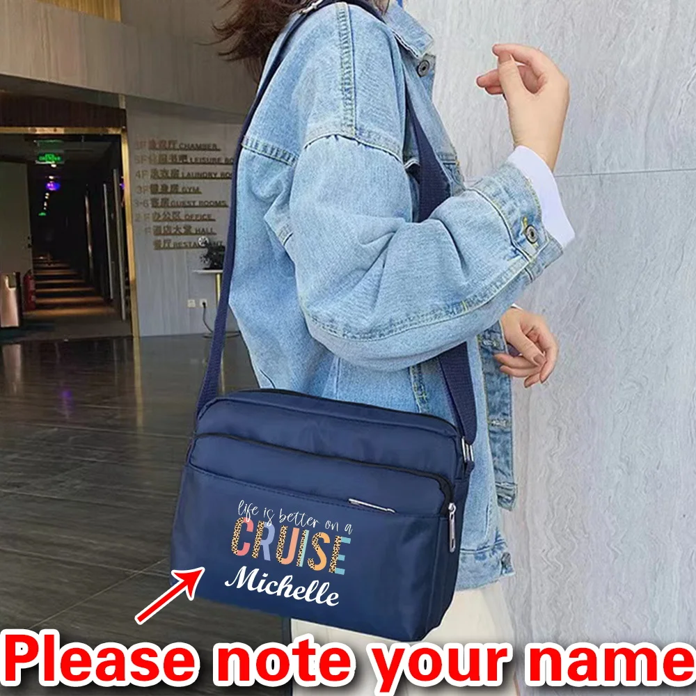 حقيبة ماسنجر عصرية وواسعة متعددة الجيوب مناسبة للتنقل اليومي والسفر وحقيبة تخزين الترفيه.