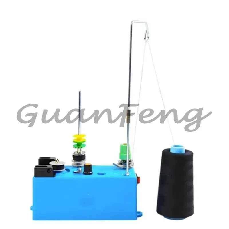 Sewing Blue Embroidery Speed Line Machine Cable Frame Bobbin Electronic Winder