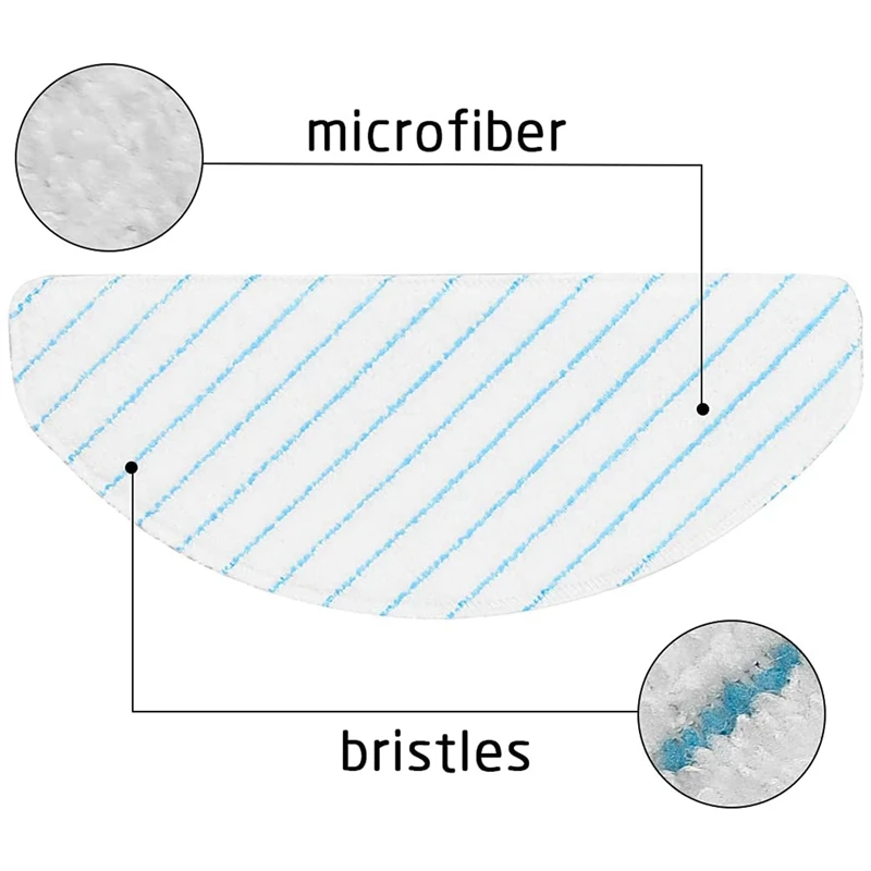 80 قطعة استبدال منصات التطهير ل Ecovacs DEEBOT OZMO T9 سلسلة T8 سلسلة T8 AIVI T8 ماكس N8 برو زائد روبوت فراغ
