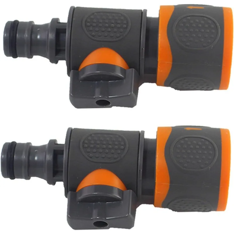 Irrigation Garden Hose Connector Garden Tap Drip Irrigation System Waterstop Fittings 1/4" 1/2" 3/4" 1" 16mm Nipples Coupler