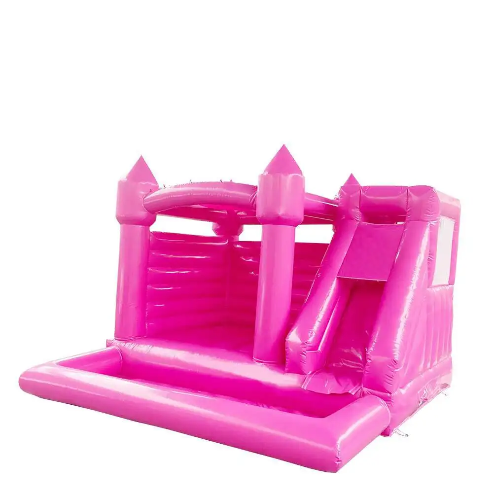 Fabrik Direkt verkauf hochwertige aufblasbare Türsteher burg mit Rutsche und Ballpool