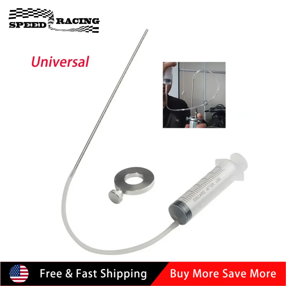 

Universal 60ml Metal Fork Oil Level Gauge Kit Fork Oil Level Adjustment Measuring Tool For Motorcycle Capacity Sliver