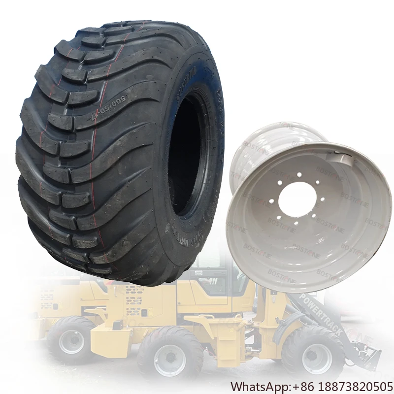 

Farm Implement and Trailer 18 Ply 500/50-17 High-quality agricultural tyres TubeLess Tire