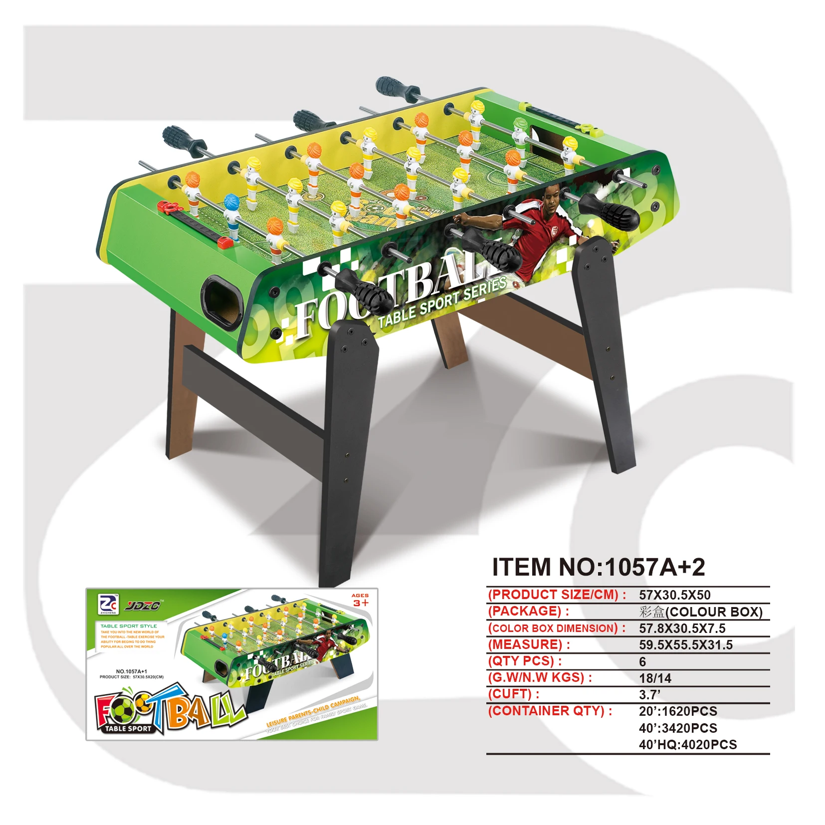 Professional Mini Tabletop 2-Player Hand Table Soccer Indoor Sports Table Football Game Foosball Table