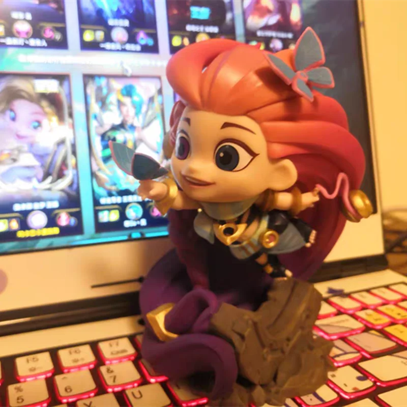 

Original League Of Legends Zoe Anime Action Character Figures Model Collection Ornament Figurine Pvc Kawaii Statue Style Gift